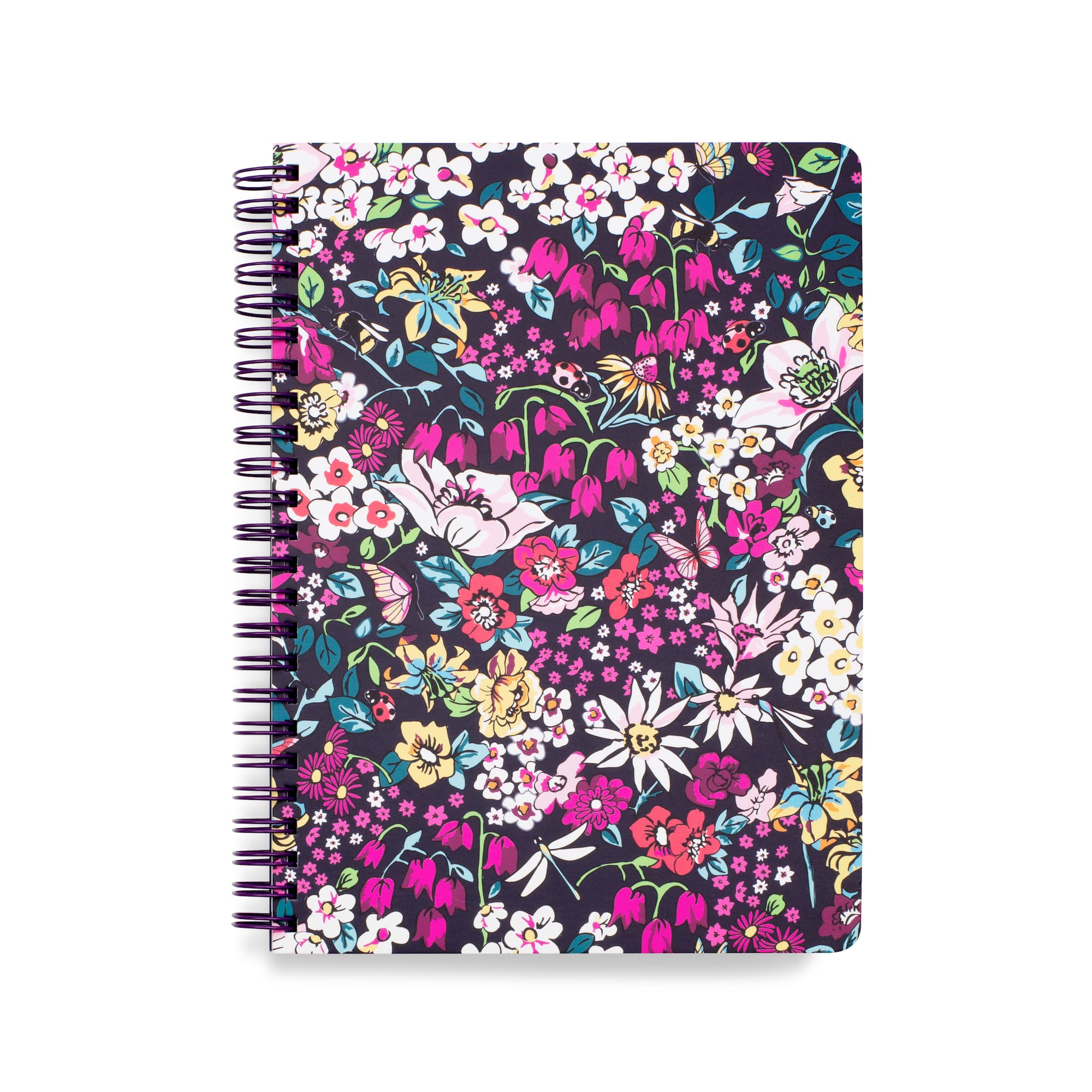 Vera Bradley® Isabel Ditsy Medley Spiral Mini Notebook with Pocket